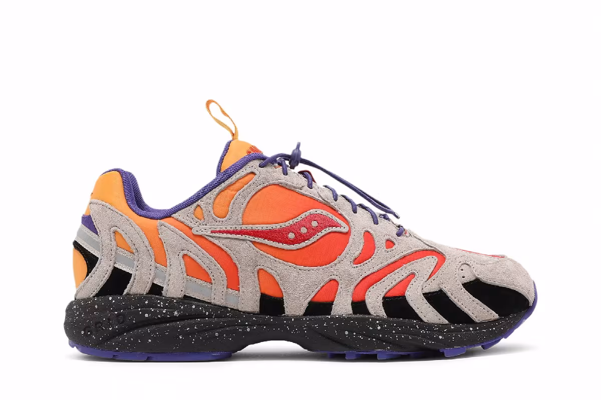 Saucony Grid Azura Astrotrail Pack - Fire, view 2