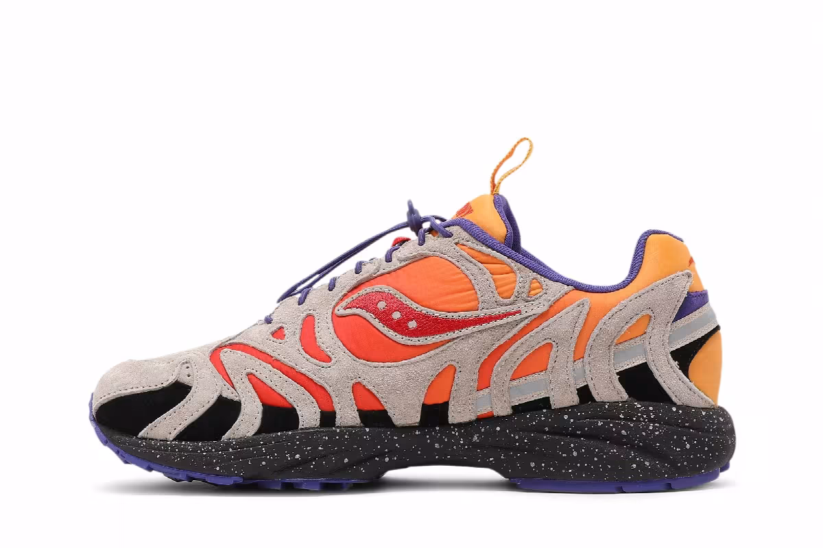 Saucony Grid Azura Astrotrail Pack - Fire, view 4