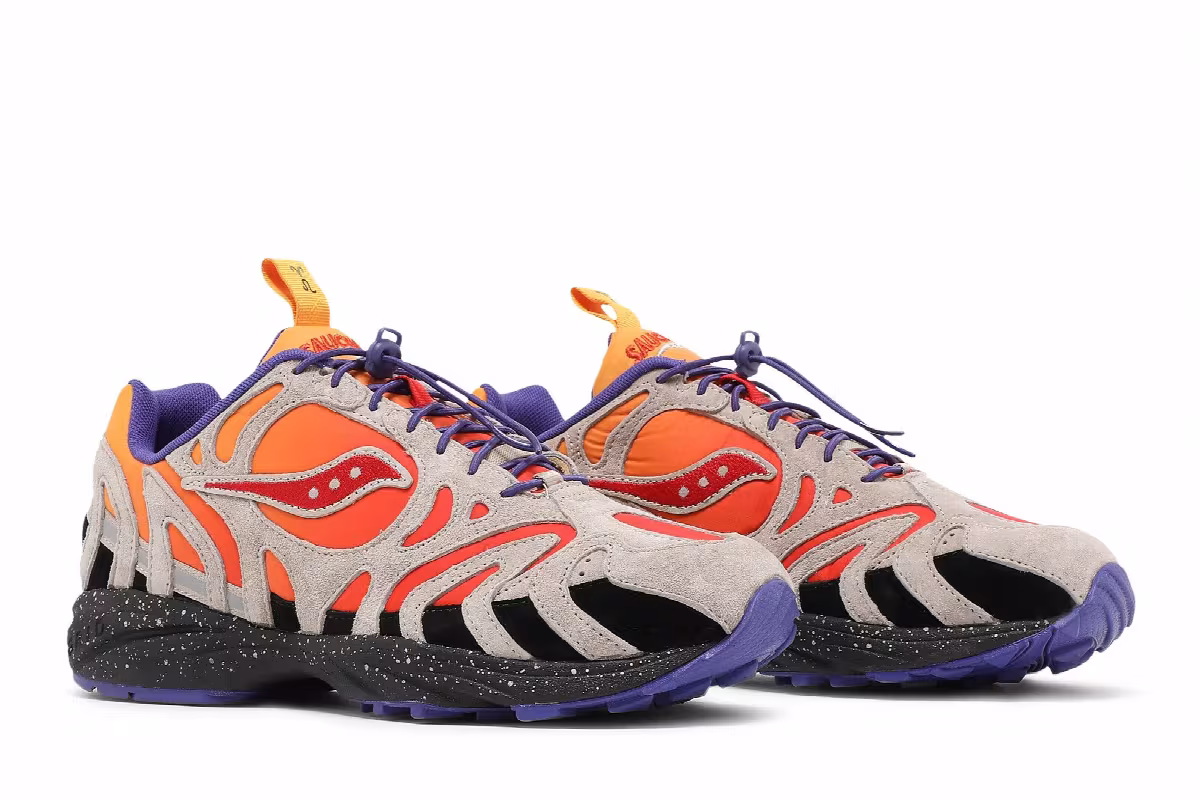 Saucony Grid Azura Astrotrail Pack - Fire, view 9