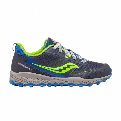 Saucony Peregrine 11 Shield Big Kid 'Blue Green'