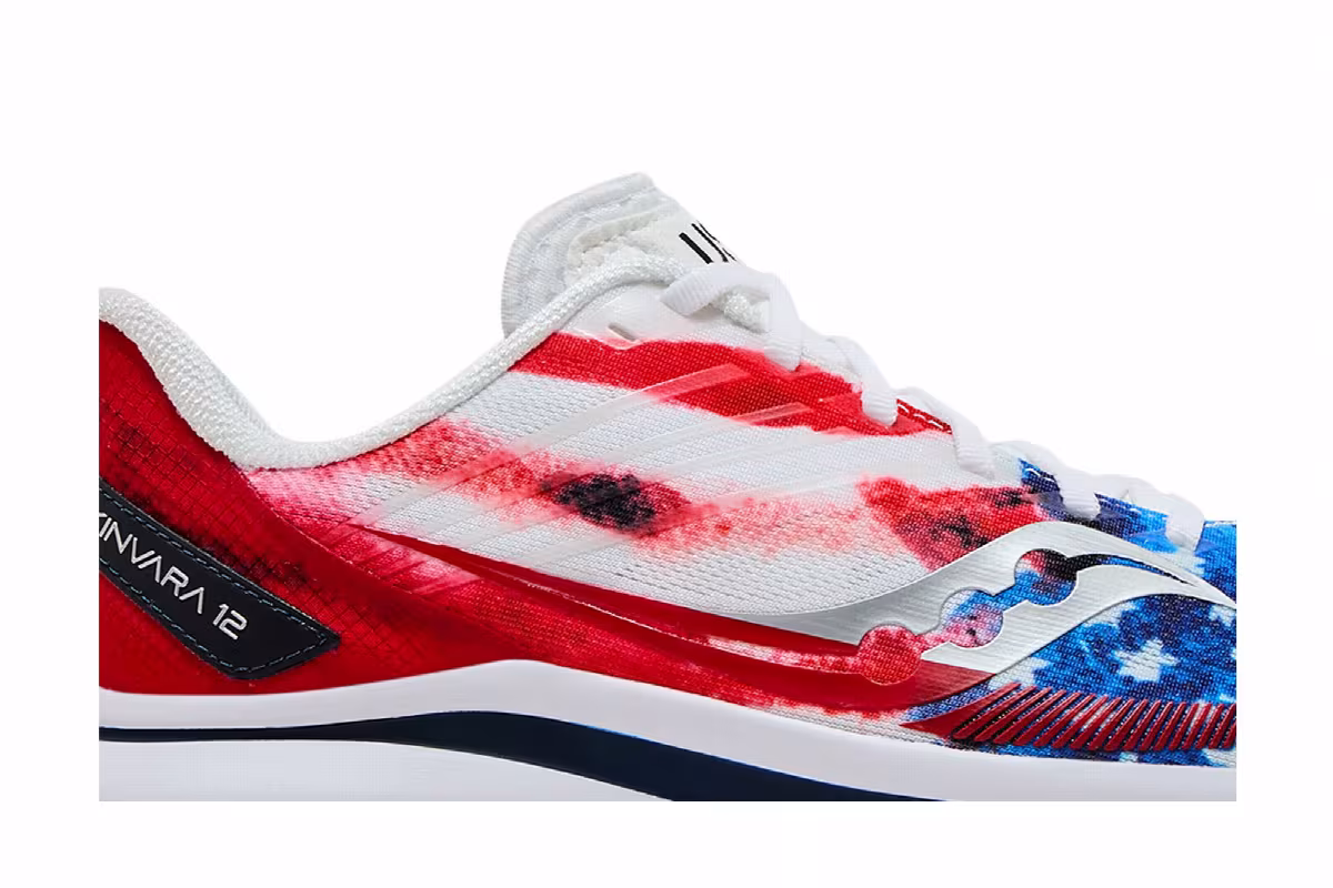 Saucony Women's Kinvara 12 Stars & Stripes, view 3