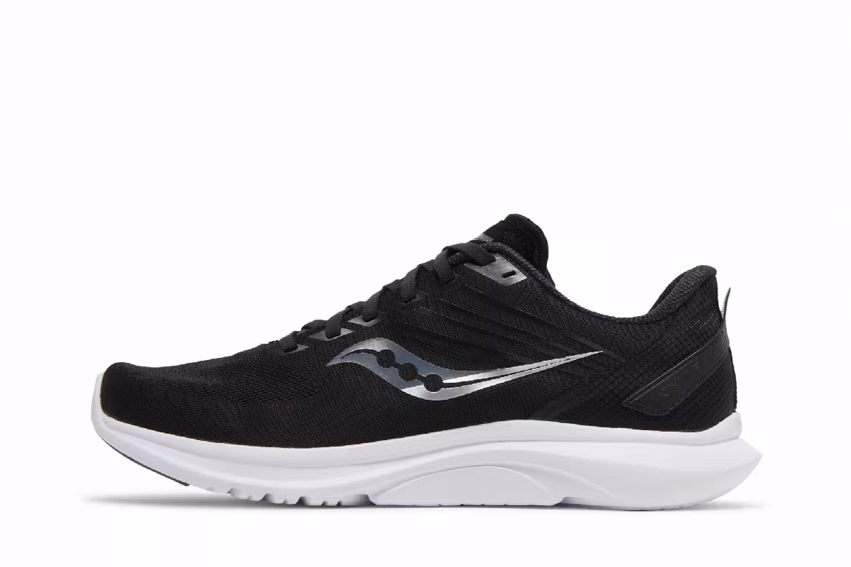Saucony Kinvara 12 Black Silver, view 4