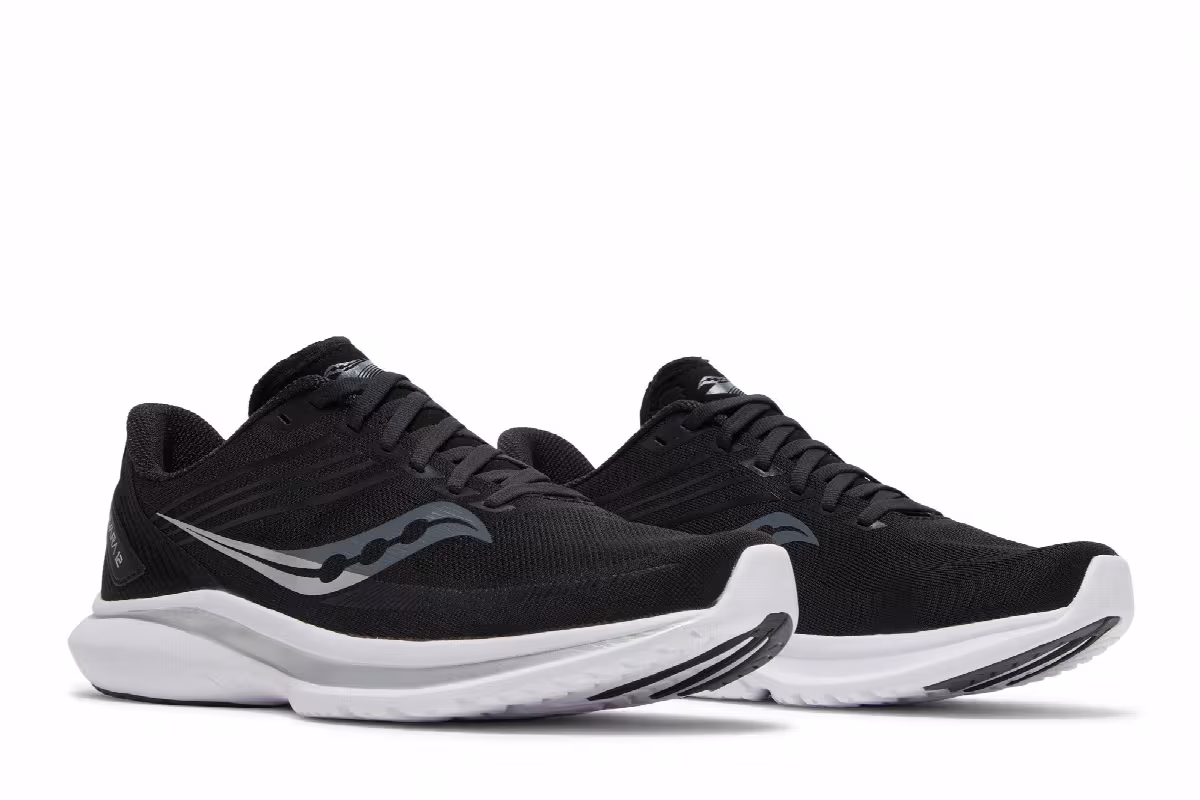 Saucony Kinvara 12 Black Silver, view 9