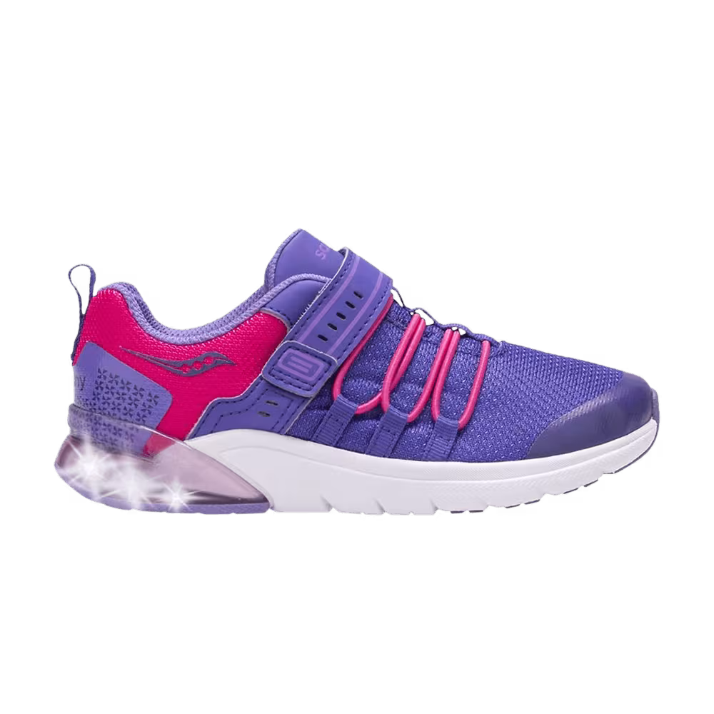 Saucony Flash Glow 2.0 Big Kid Purple Pink