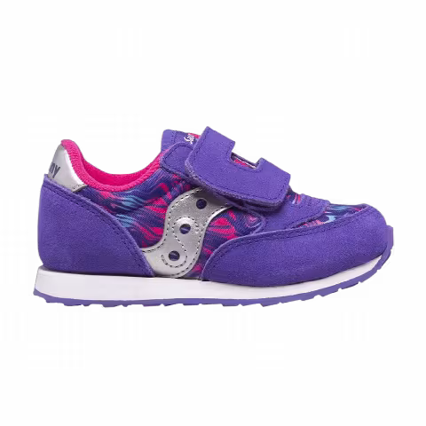Saucony Jazz Hook & Loop Little Kid 'Purple Swirl'