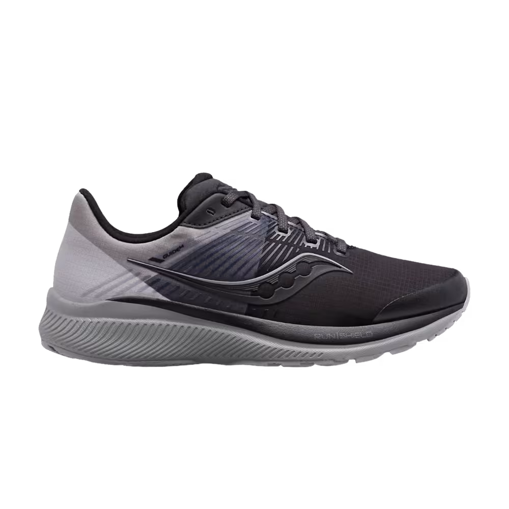 Saucony Women's Guide 14 Runshield Black Gravel