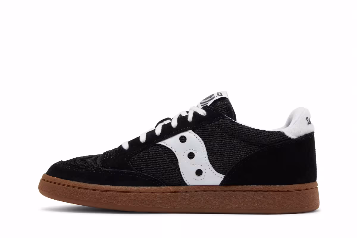 Saucony Jazz Court Black Gum, view 4