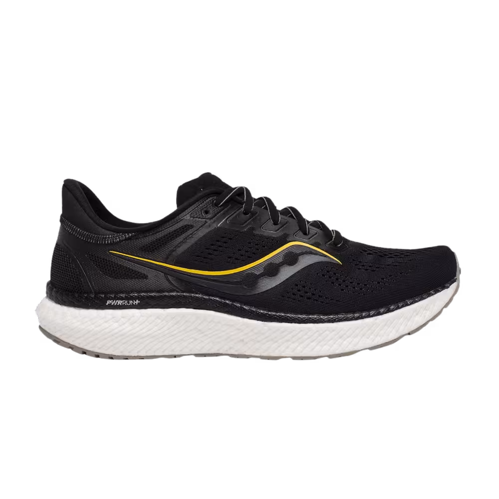 Saucony Hurricane 23 Black ViZi Gold