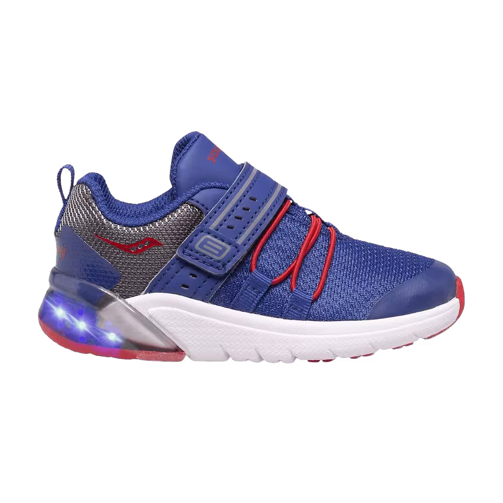 Saucony Flash Glow 2.0 Little Kid Navy Red