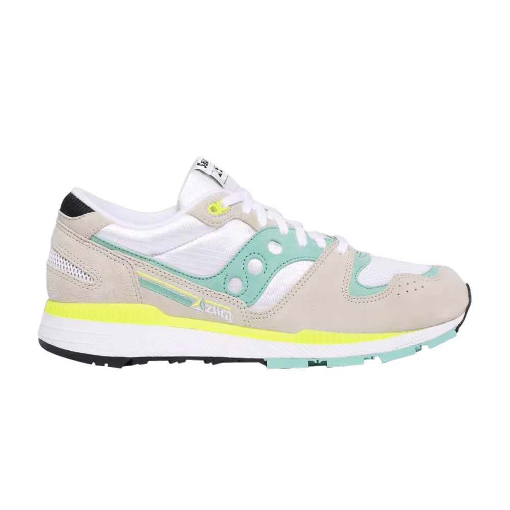 Saucony Azura Premium Leather Almond Seafoam