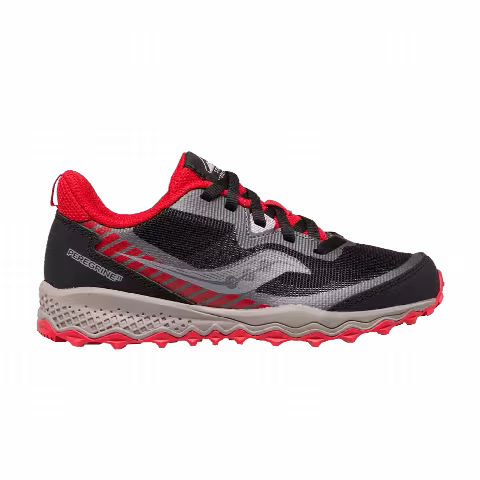Saucony Peregrine 11 Shield Big Kid 'Bred'