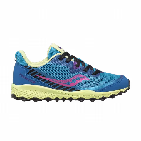 Saucony Peregrine 11 Shield Big Kid 'Turq Multi'