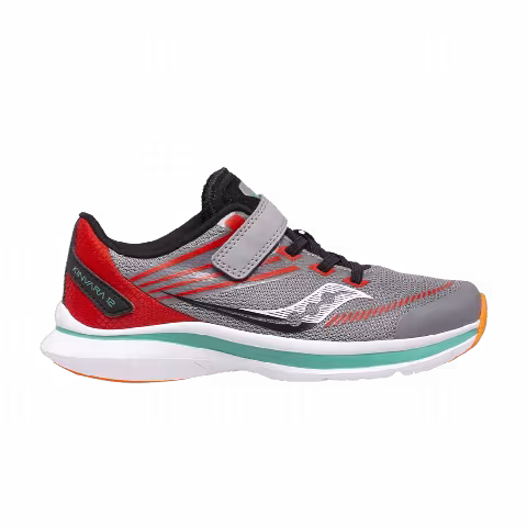 Saucony Kinvara 12 A/C Big Kid 'Grey Orange'