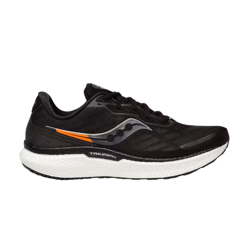 Saucony Triumph 19 Wide Black White