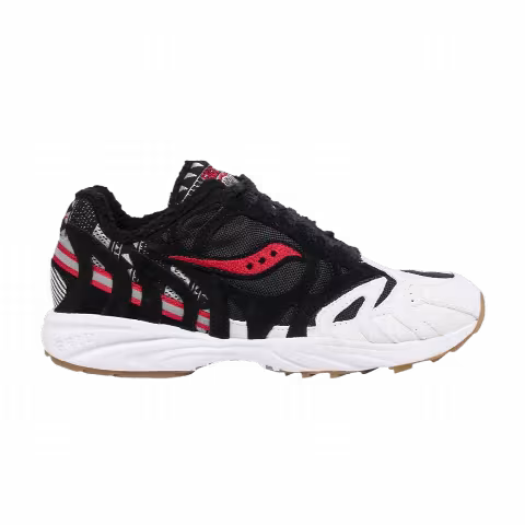 Saucony Grid Azura 2000 'Black Red'