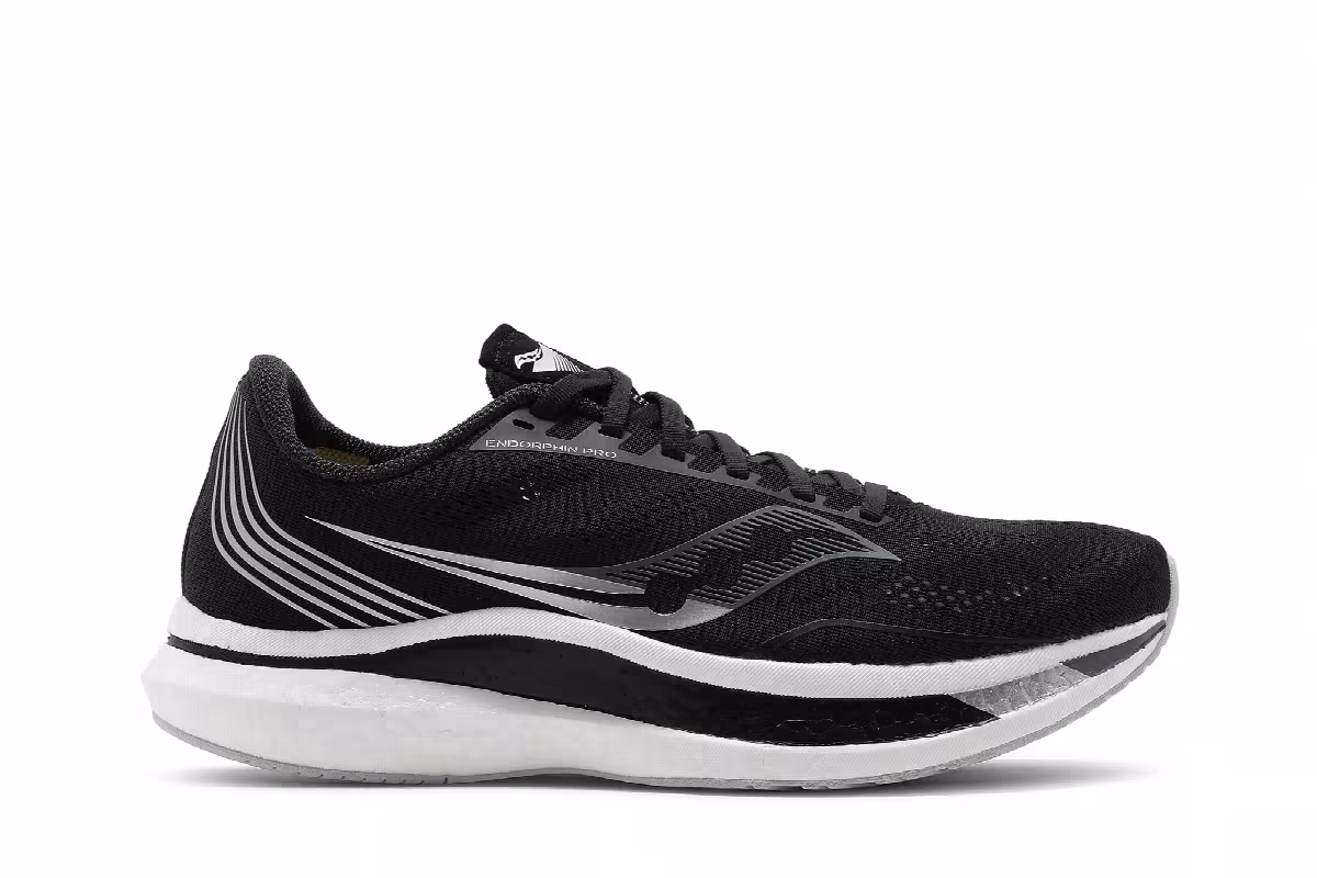 Saucony Endorphin Pro Black Silver, view 2