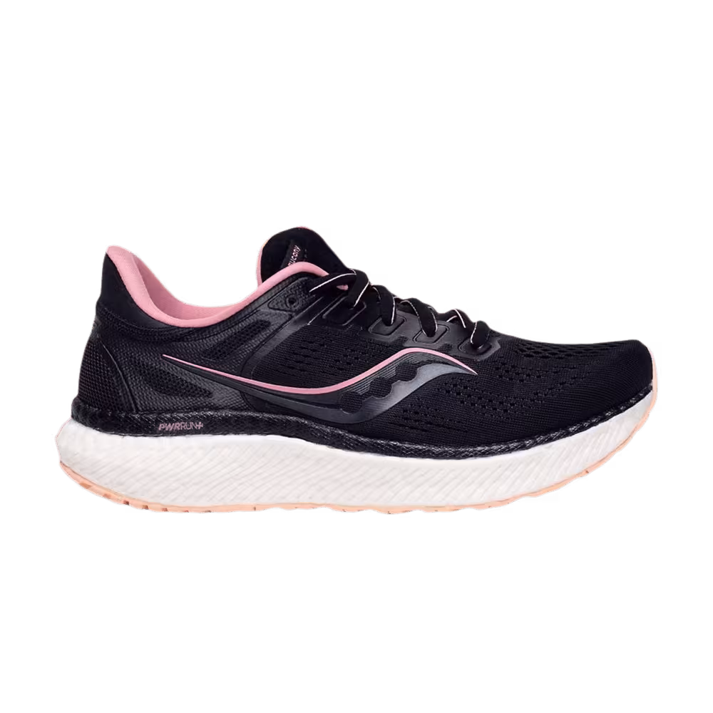Saucony Women's Hurricane 23 Black Rosewater
