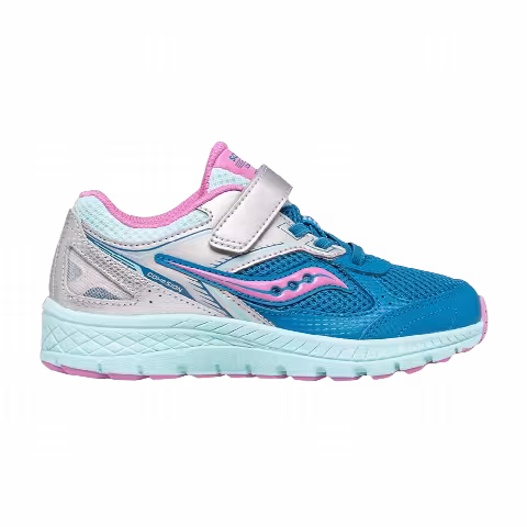 Saucony Cohesion 14 A/C Big Kid 'Turq Pink'