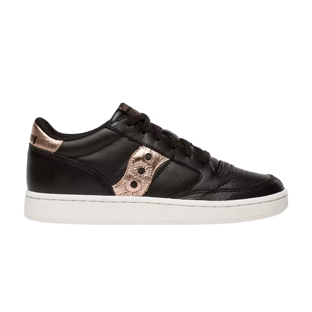 Saucony Women's Jazz Court Black Rose Gold