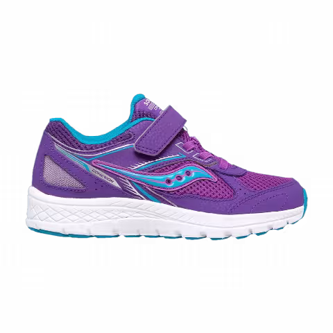 Saucony Cohesion 14 A/C Big Kid 'Purple Turq'