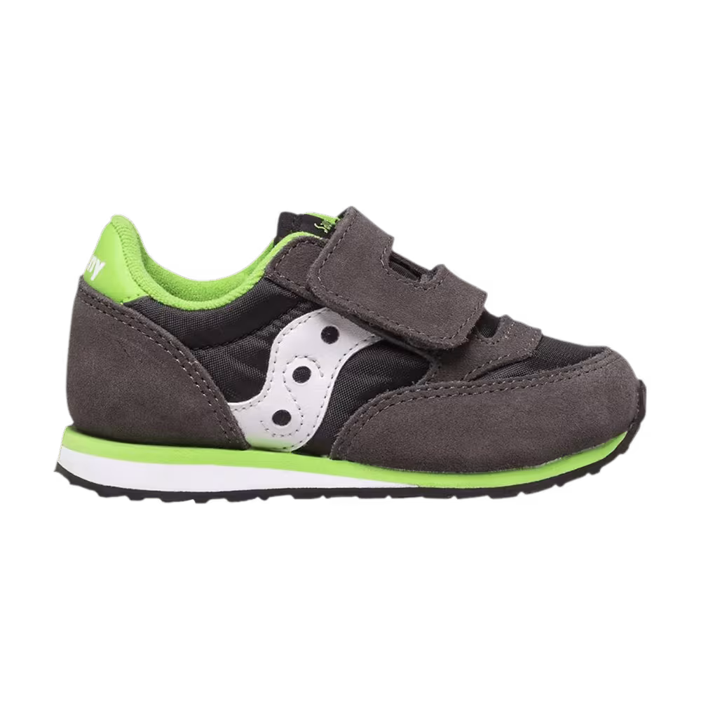 Saucony Jazz Hook & Loop Little Kid Grey Green