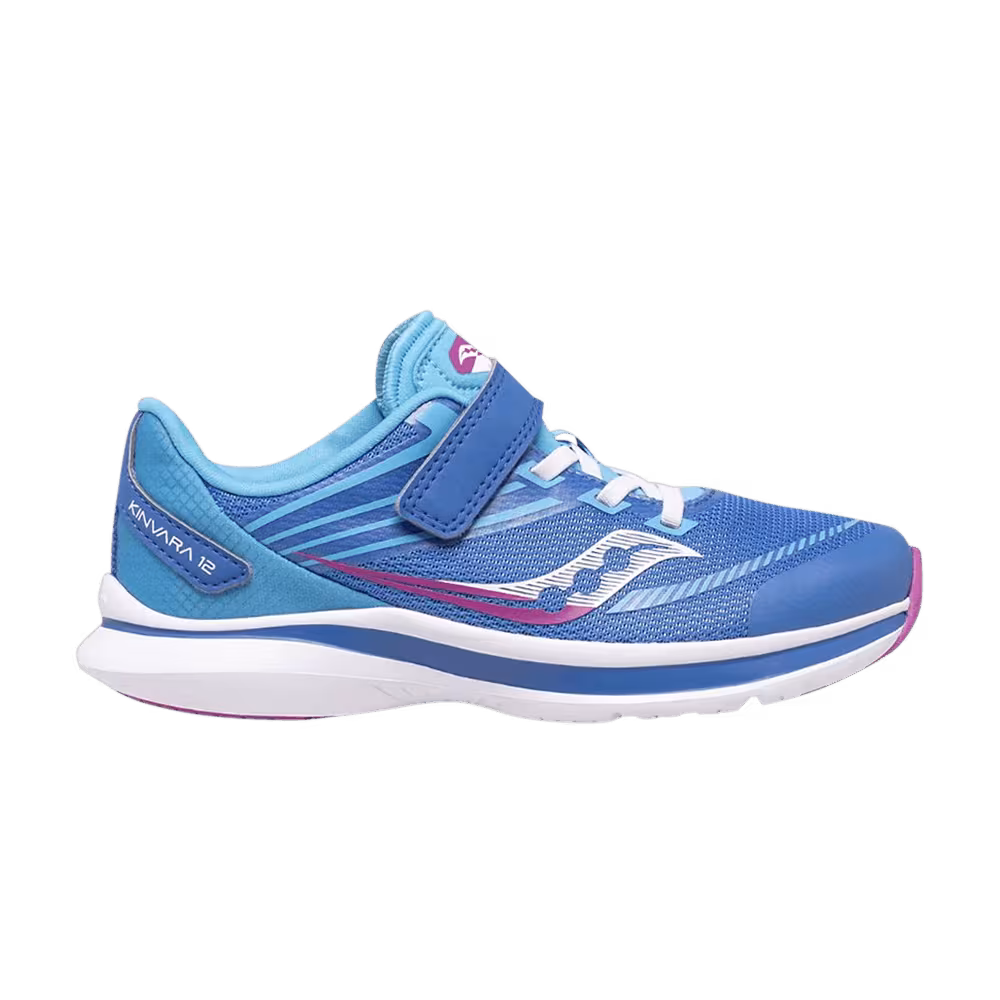 Saucony Kinvara 12 A/C Big Kid Blue Pink