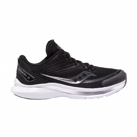 Saucony Kinvara 12 Big Kid 'Black White'