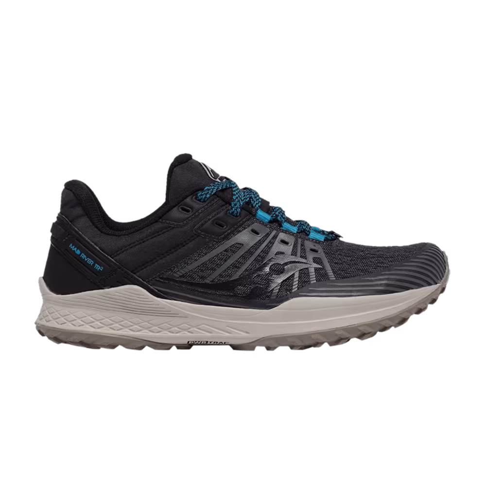 Saucony Mad River TR 2 Charcoal Black