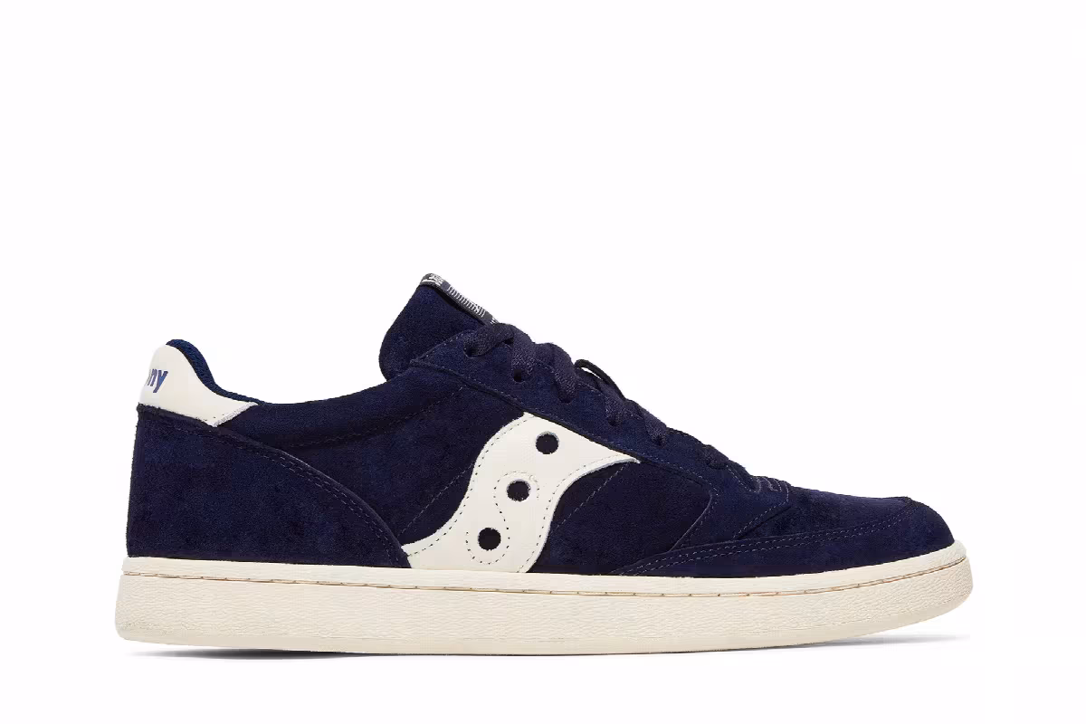 Saucony Jazz Court Nubuck Navy, view 2