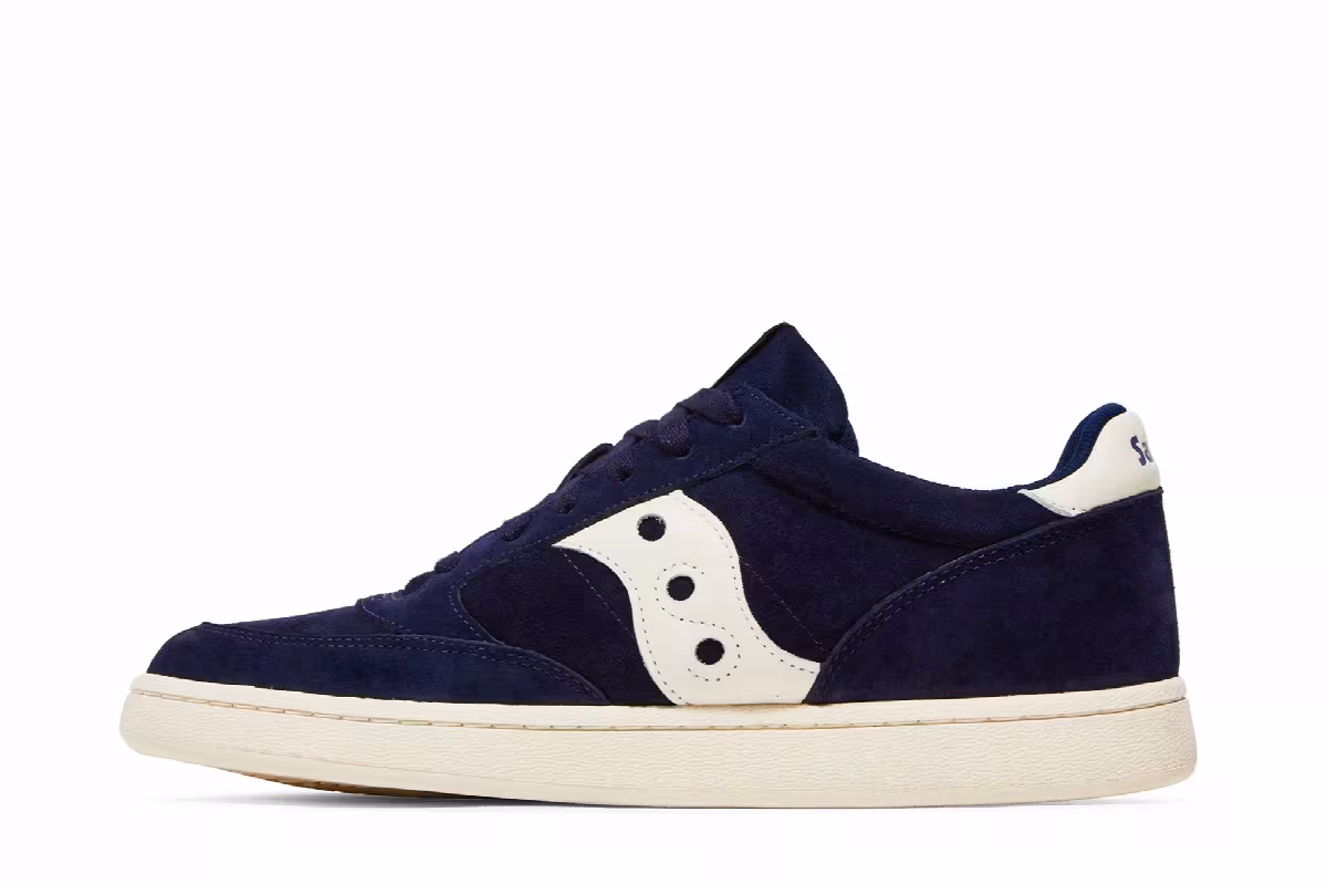 Saucony Jazz Court Nubuck Navy, view 4