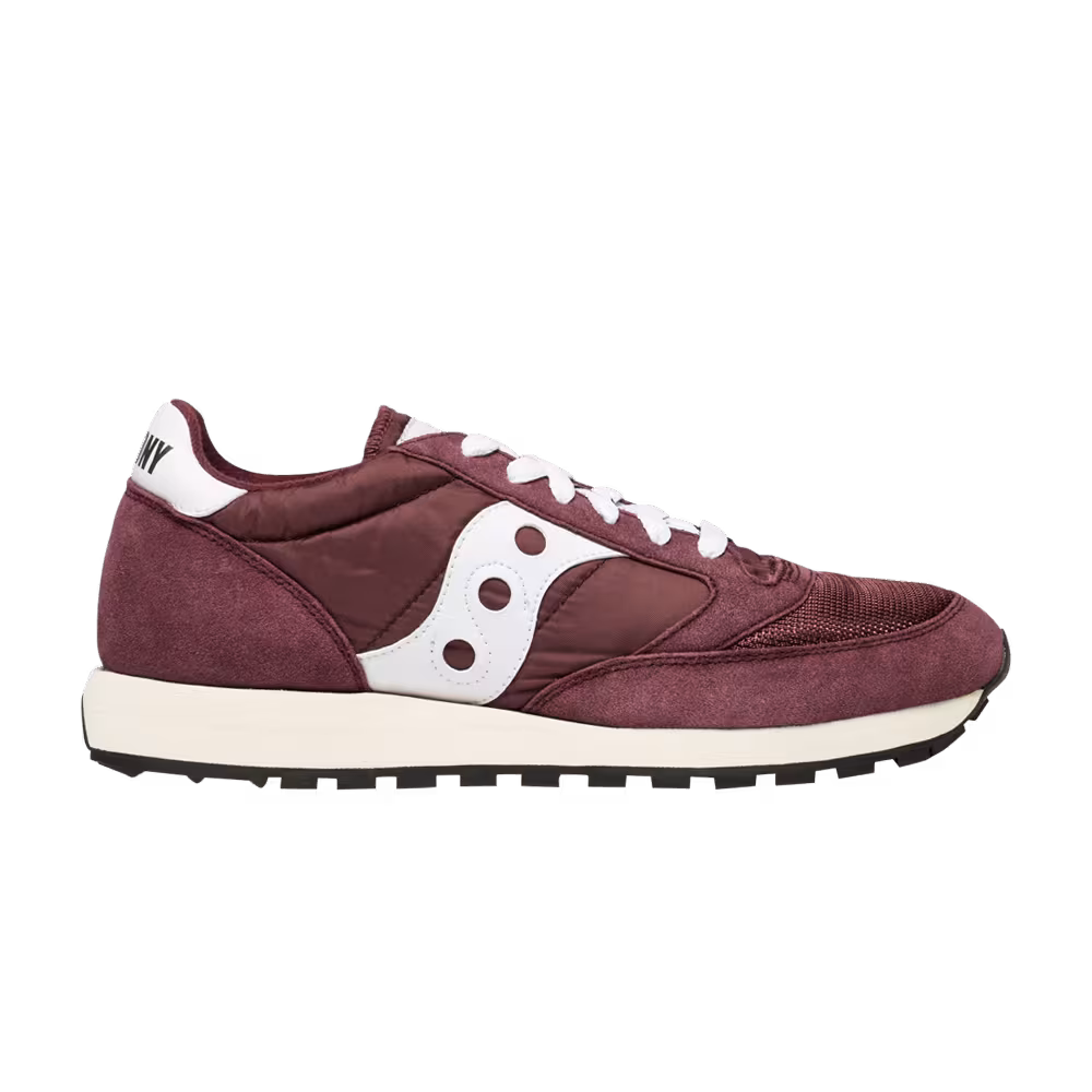 Saucony Jazz Original Vintage Burgundy White