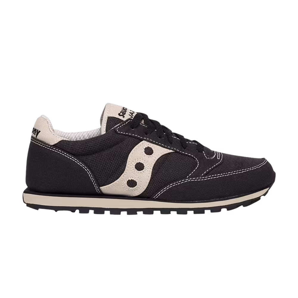 Saucony Jazz Low Pro Vegan Black Oatmeal