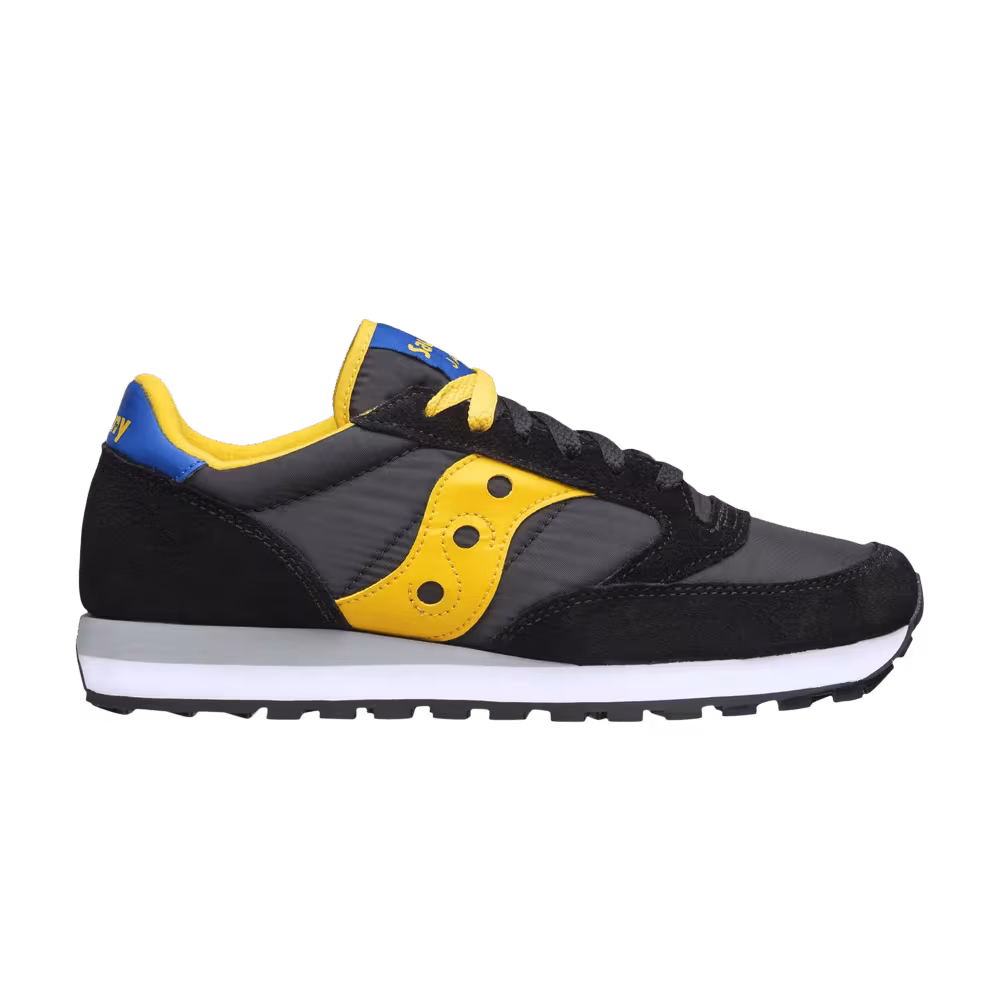 Saucony Jazz Original Black Yellow Blue