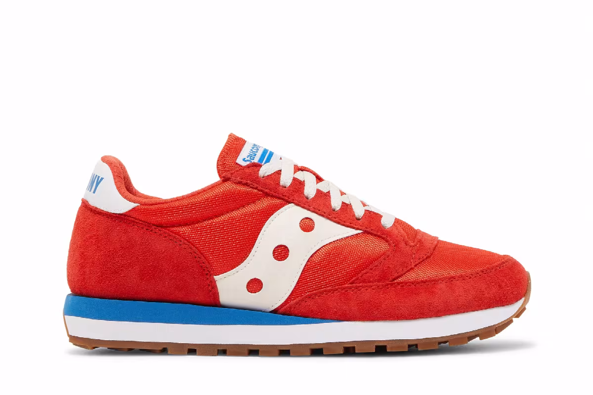 Saucony Jazz 81 Red Blue, view 2