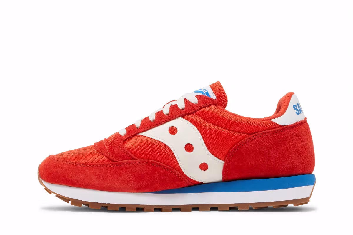 Saucony Jazz 81 Red Blue, view 4