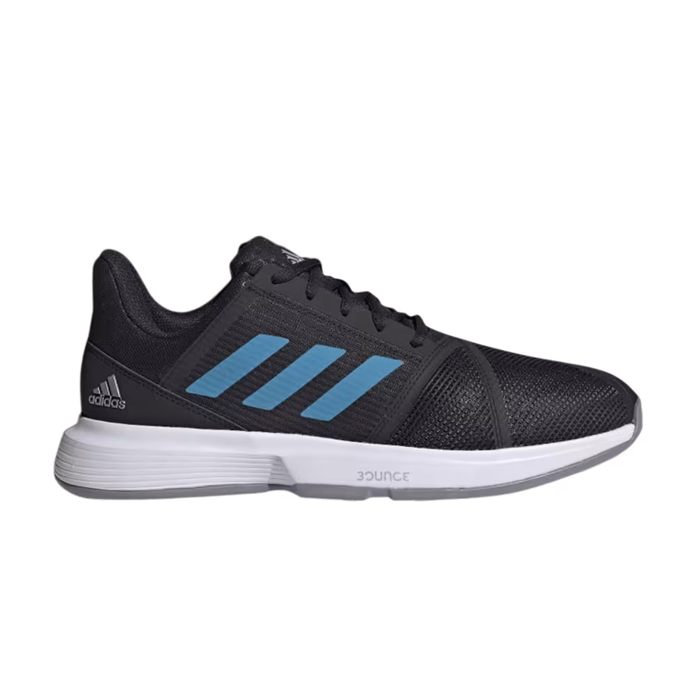 Adidas CourtJam Bounce Black Sonic Aqua