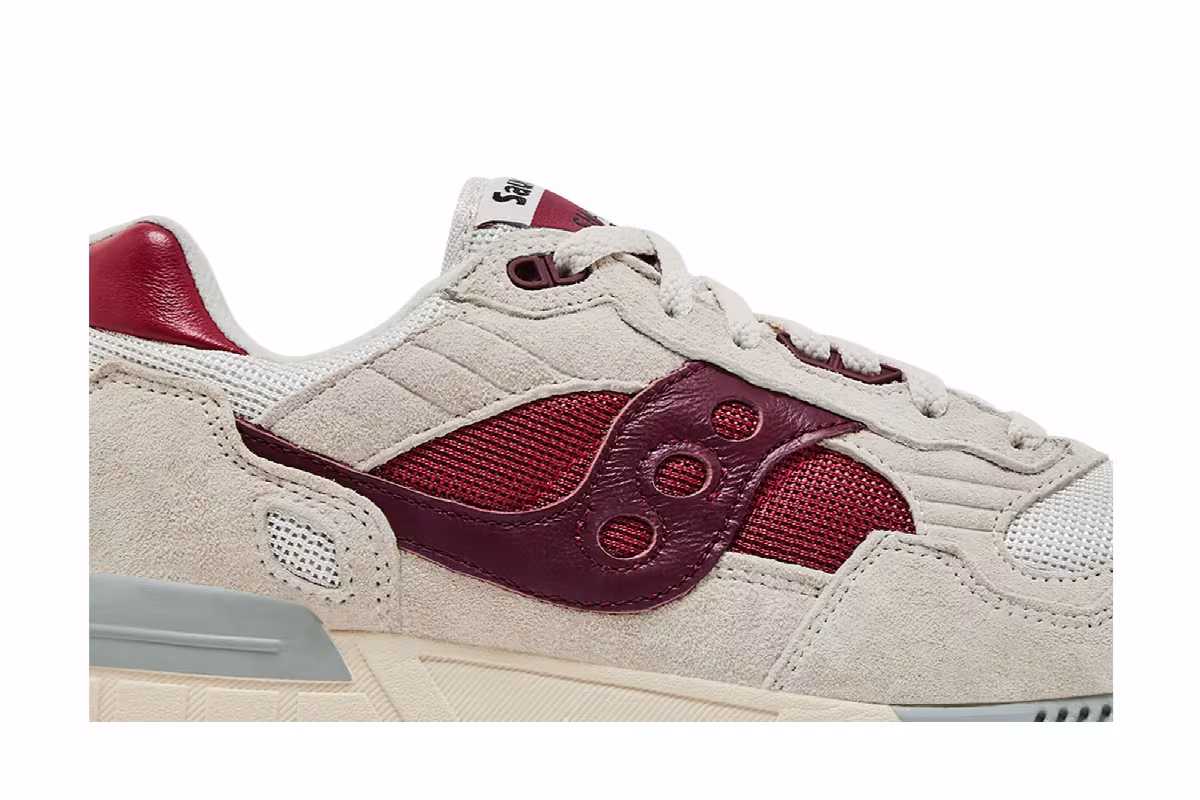 Saucony Shadow 5000 Beige Red, view 3