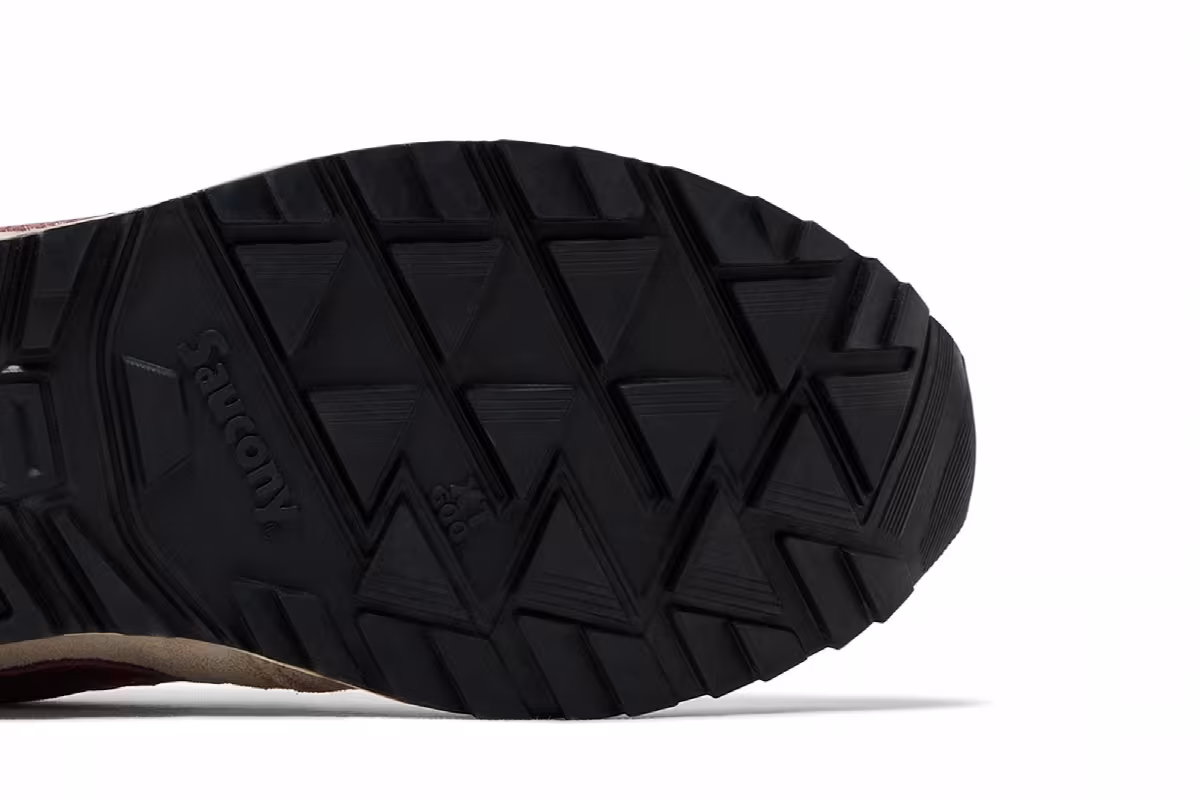 Saucony Shadow 5000 Beige Red, view 6