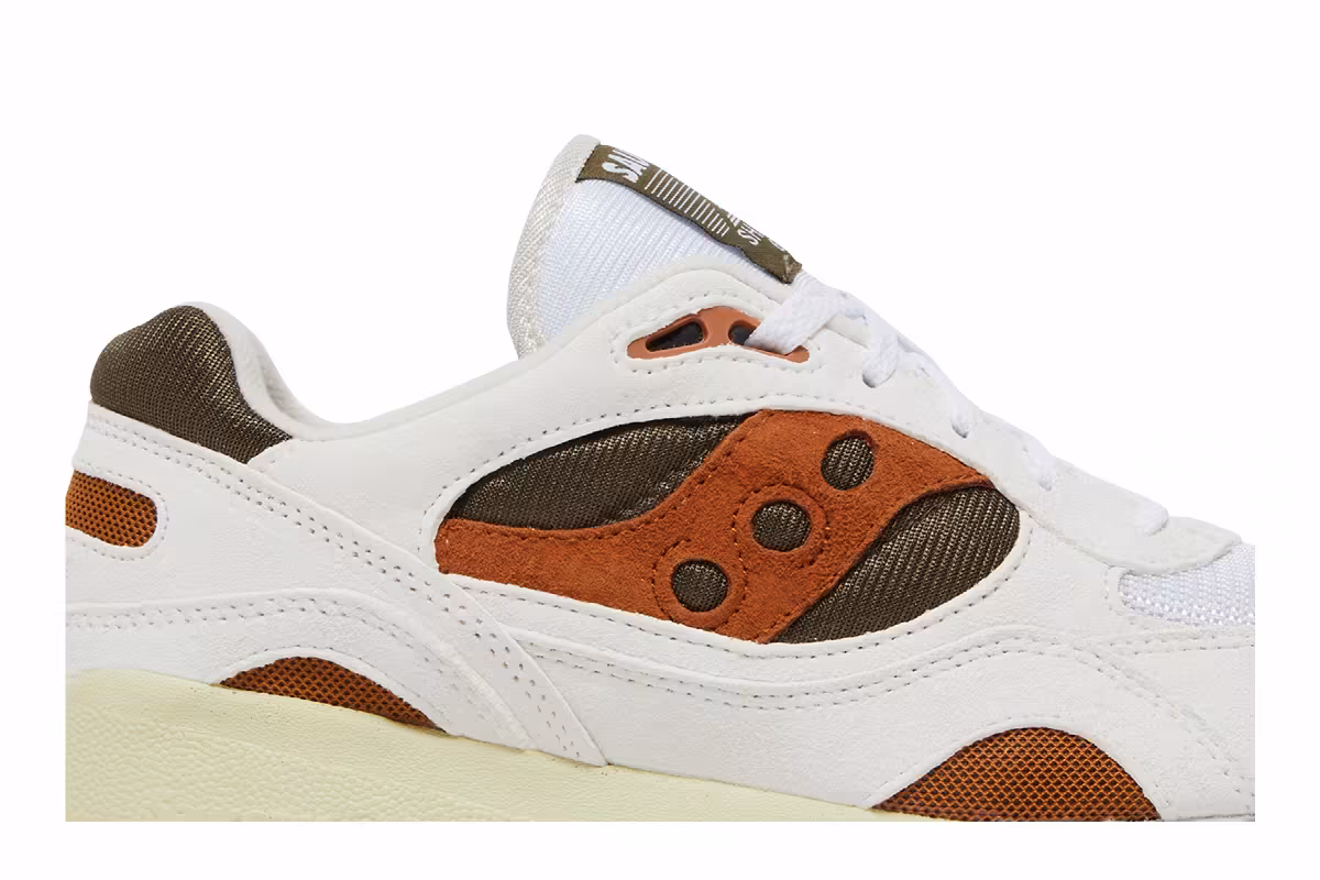 Saucony Shadow 6000 White Rust, view 3