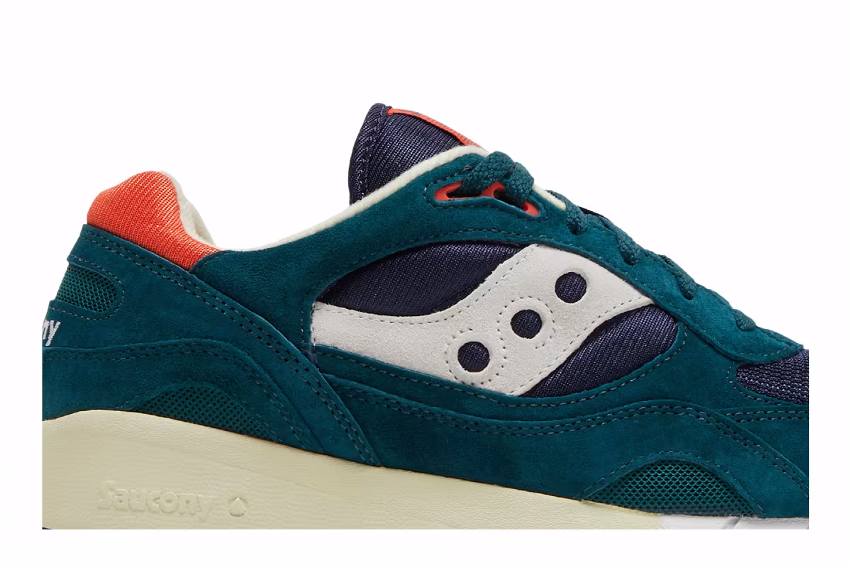 Saucony Shadow 6000 Green Navy, view 3
