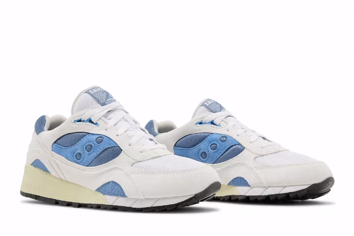 Saucony Shadow 6000 White Blue, view 9