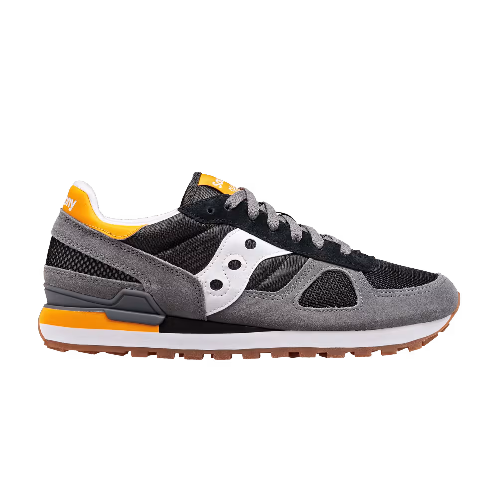 Saucony Shadow Original Dark Grey Yellow