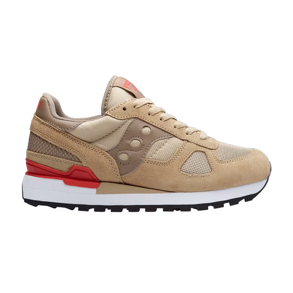 Saucony Shadow Original Beige Red