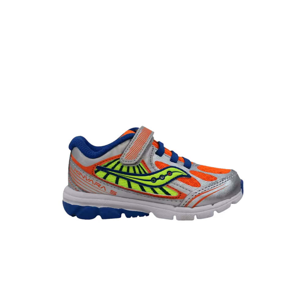Saucony Kinvara 5 Toddler Blue Orange Neon