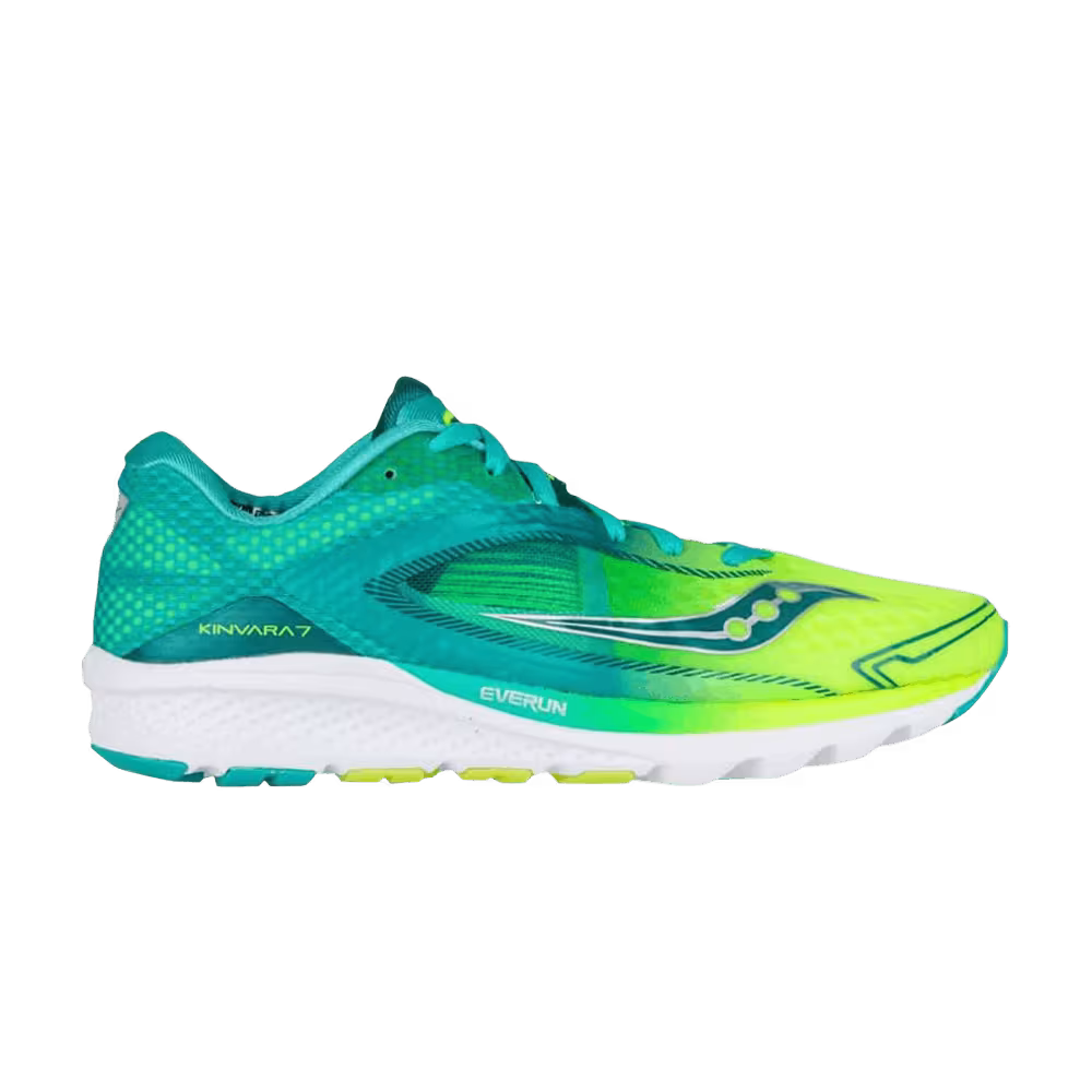 Saucony Women's Kinvara 7 Teal Citron