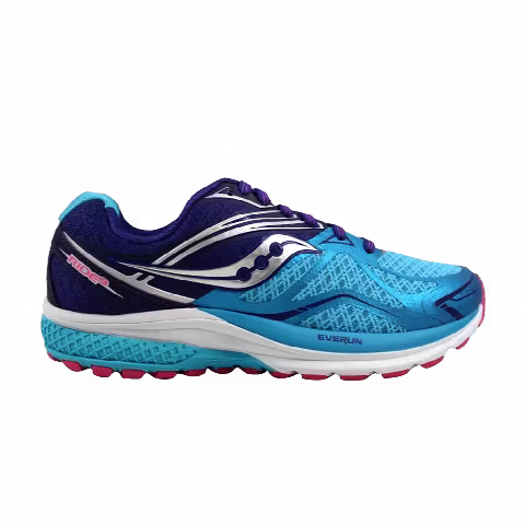 Saucony Wmns Ride 9 'Navy Blue Pink'