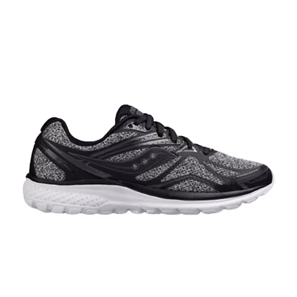 Saucony Women's Ride 9 LR Black Grey