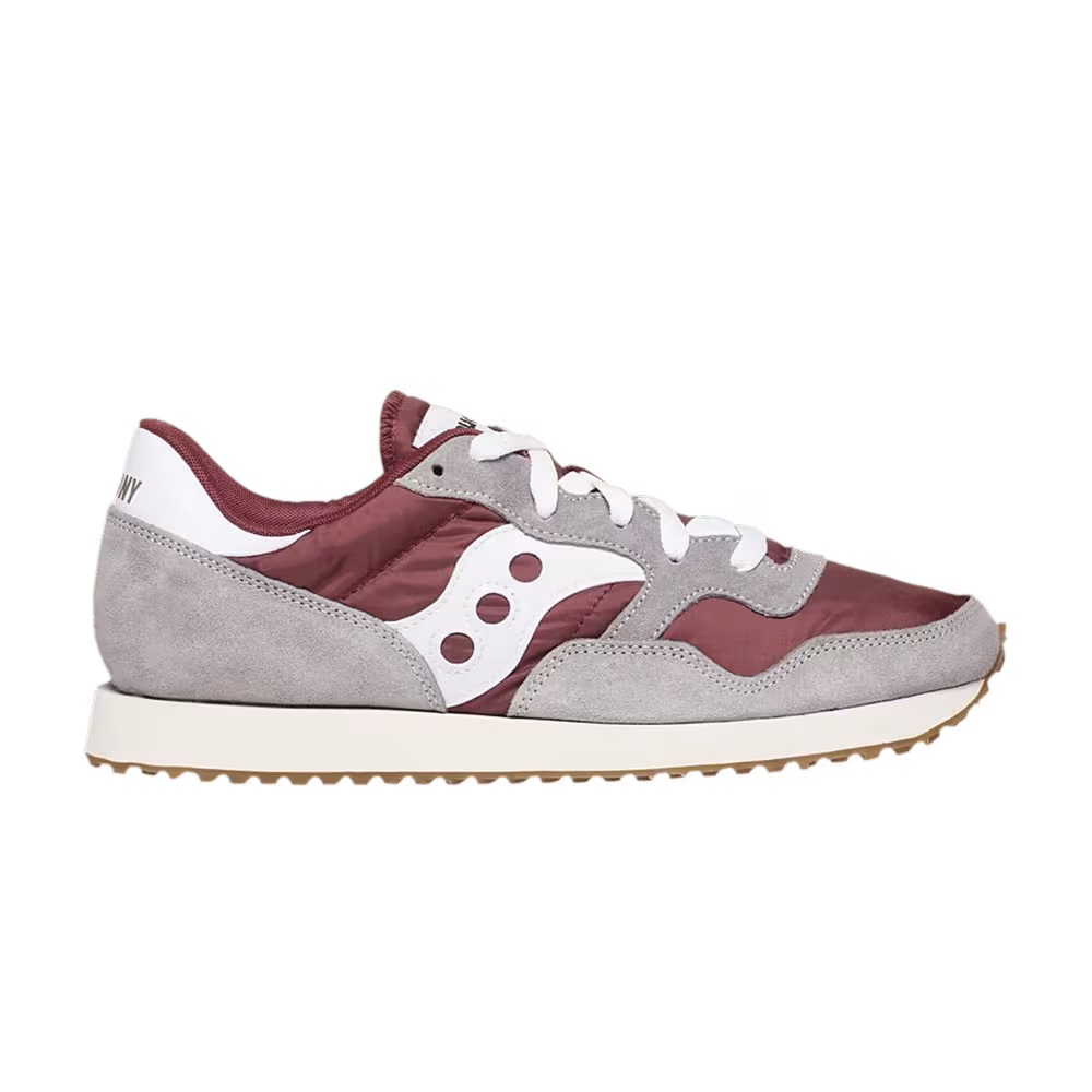 Saucony DXN Trainer Vintage Maroon Grey
