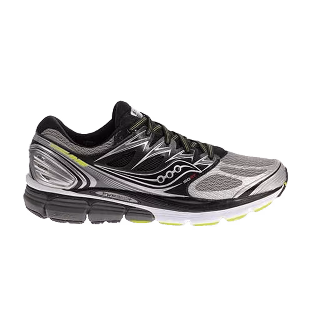 Saucony Hurricane Iso Silver Carbon