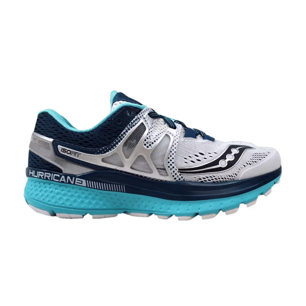 Saucony Women's Hurricane ISO 3 White Tea